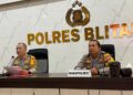 Kapolres Blitar Beber Keberhasilan Penanganan Kasus Kriminal selama Tahun 2024